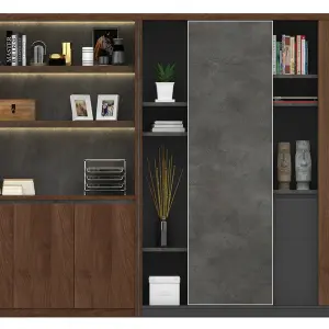 Wooden Office Storage Cabinet with Modern Wooden Elegant Finish for Professional Workspaces