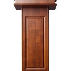 Teak/Rose Wooden Podium with Mic holder/Lecture stand/Church Pulpit For | School | Presentation | Seminar