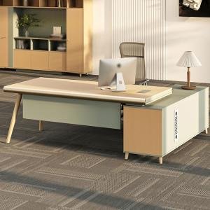 Home Office Desk Computer Desk Suitable for Home, Study, Bedroom, Company, Corporate Office, Modern Boss Single Computer Desk Modern Simple Table