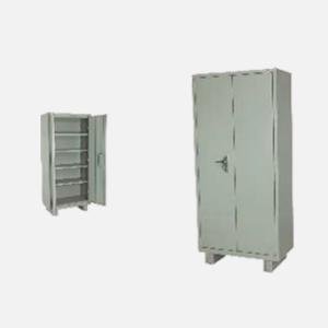 Steel Almirah, 2 Doors, 4 Adjustable Shelf, Thickness 0.8mm