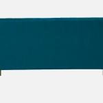 Caraven 2 Seater Velvet Sofa In T Blue Color