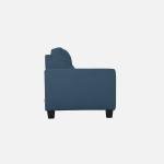 2 Seater Fabric Sofa In Blue Colour