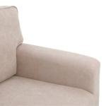 2 Seater Fabric Sofa In Biege Colour