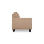 2 Seater Fabric Sofa In Brown Colour