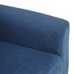 2 Seater Fabric Sofa In Blue Colour