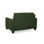2 Seater Fabric Sofa In Sap Green Colour
