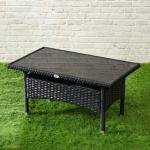 Hamper Outdoor Sofa Set 2 Seater , 2 Single seater and 1 Center Table Set (Black)