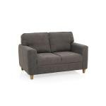 2 Seater Fabric Sofa In Grey Colour