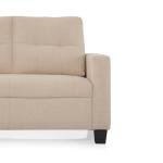 2 Seater Fabric Sofa In Beige Colour