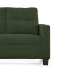 2 Seater Fabric Sofa In Sap Green Colour