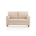 2 Seater Fabric Sofa In Biege Colour