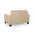 2 Seater Fabric Sofa In Beige Colour