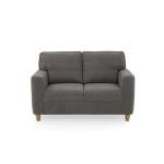 2 Seater Fabric Sofa In Grey Colour