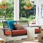 Augusto Double Seater Hanging Swing Without Stand For Balcony , Garden Swing (Dark Brown)
