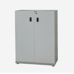 Steel Almirah, 2 Doors, 2 Adjustable Shelf, Thickness 0.8mm, 18 mm Thick PLPB Egde Banded Top
