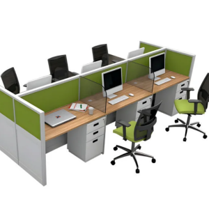 Workstation Table, Panel Based Partition