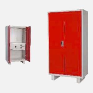 Steel Almirah, 2 Doors, 1 Locker, 2 Drawer, 1 Hanging Rod, Thickness 0.8mm
