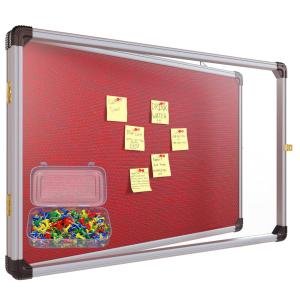 Notice Board Shutter Board with Acrylic Cover Premium Material Pin-up Board Display Board for Office, School & College