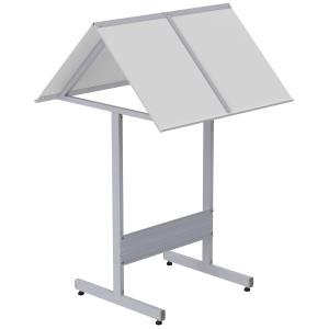 Double-sided Newspaper & Magazine Stand for Exhibition, Display, Offices & Public Spaces.
