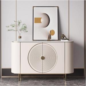Storage Cabinet, Buffet Sideboard Server Postmodern Sideboard Modern Sideboard Living Room Locker Tea Cabinet (Size : 120 * 40 * 85cm)