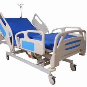 ICU Hospital Bed – Motorized Backrest, Leg Rest & Height Adjustment, ABS Panels, Remote Control, Premium Hospital & Patient Bed for Home & Hospital Use