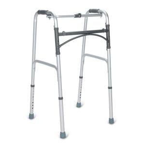Premium Imported Light weight Aluminum Height Adjustable Reciprocal Folding Walker