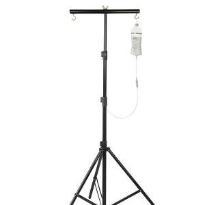 Hospital Drip Glucose Saline Stand For Multipurpose Adjustable Drip Stand With Carry Bag Iv Drip Stand