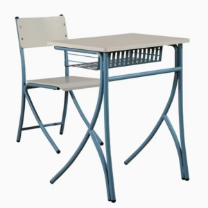 Single Student Desk and Chair Single Classroom Table