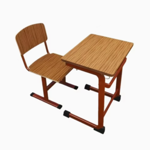 School Desk and Chair China Factory Modern Design Classroom Furniture School and Chair Set