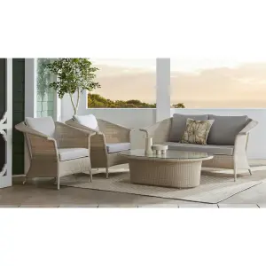 Outdoor Sofa Set 2 Seater , 2 Single seater and 1 Center Table Set (Beige)